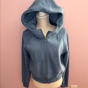 Women's Cozy Blue Zip-Up Hoodie